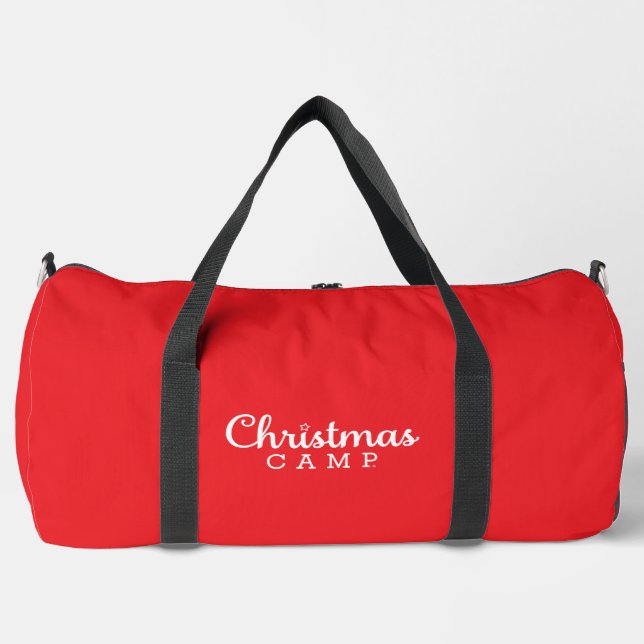 Bolsa deportiva para navidades Camp | Equipamiento (Anverso)