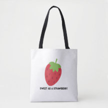 Bolsa diaria con tema de frutas linda