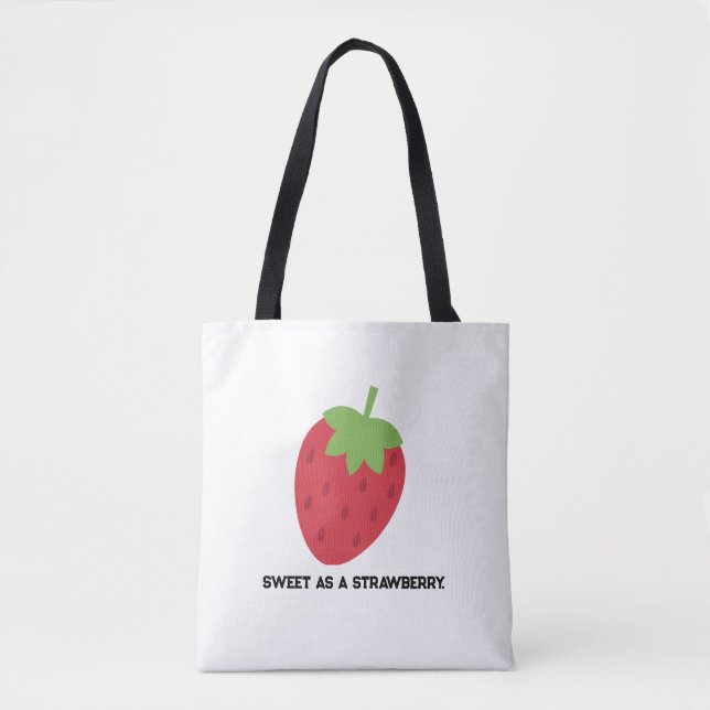 Bolsa diaria con tema de frutas linda (Anverso)
