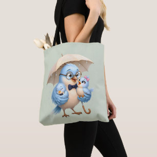Bolsa diaria para padre pájaro familia