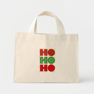 Bolsa diminuta de Navidad HO HO HO