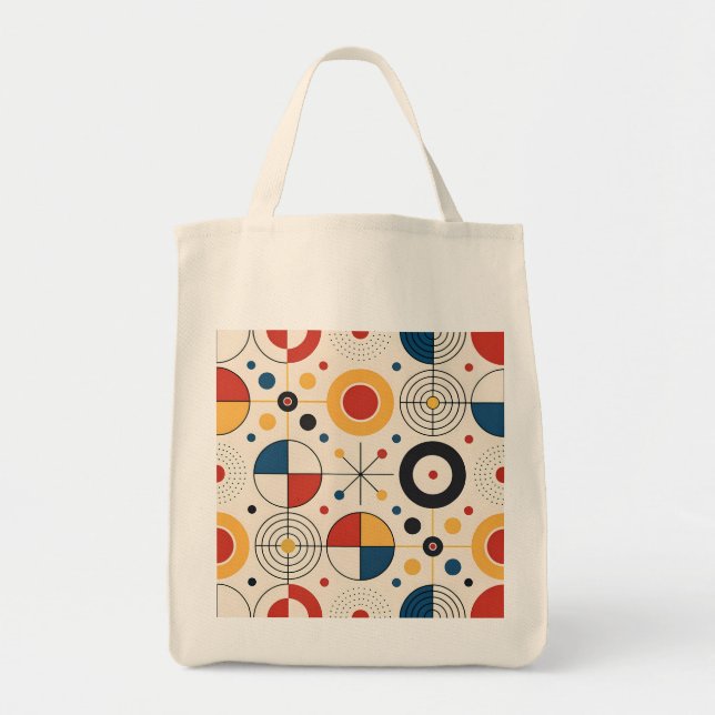 Bolsa diseño geométrico (Frente)