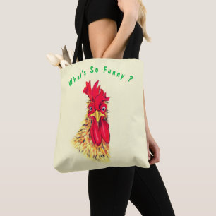 Bolsa divertida con Personalizado de gallo sorpren