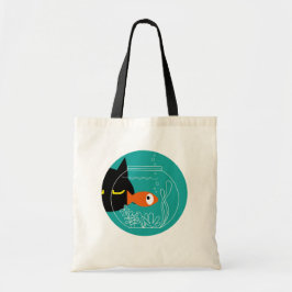 Bolsa divertida de gatos y peces - Kuro Catto + Ki