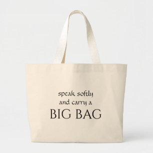 Bolsa divertida - habla suavemente y lleva una BOL