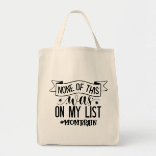Bolsa Divertida Nada De Esto Estaba En Mi Lista