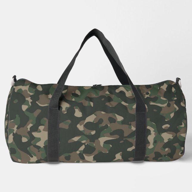 Bolsa Duffel de camuflaje grande (Anverso)