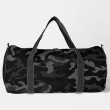 Bolsa Duffel de camuflaje negro