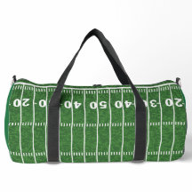 Bolsa Duffel de diseño de fútbol