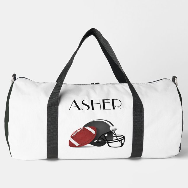 Bolsa Duffel de Fútbol Personalizada (Anverso)