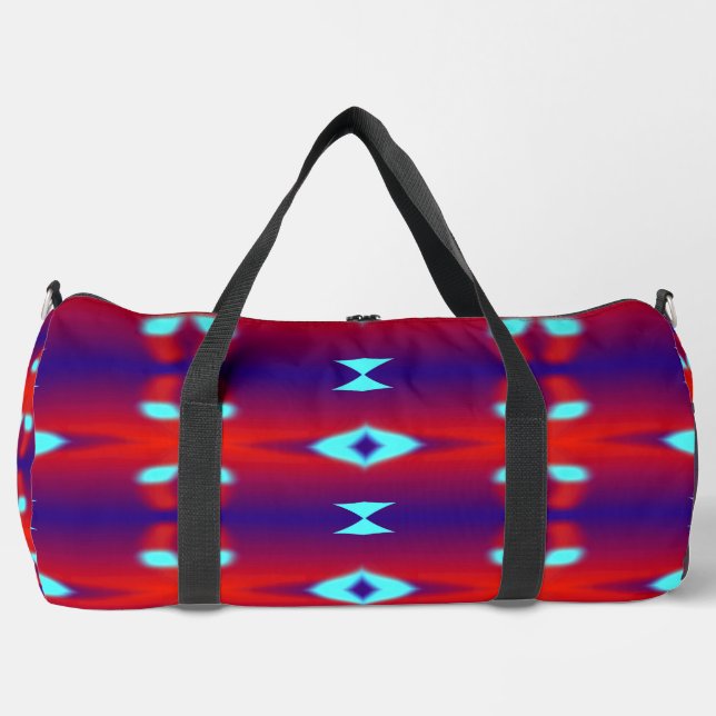 Bolsa Duffel, diseño clásico multicolor (Anverso)