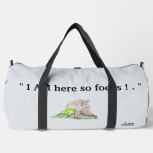 Bolsa Duffel: ¡Enfoque!