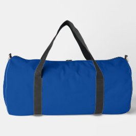 Bolsa Duffel Grande Azul Profundo Simple Impresa B