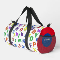 Bolsa Duffel Monograma Personalizada