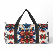 Bolsa Duffel para Navidades pequeños única