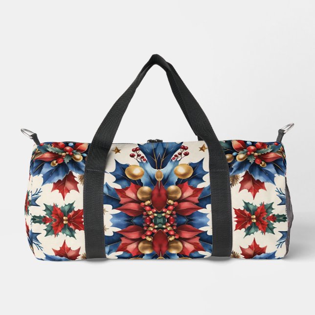 Bolsa Duffel para Navidades pequeños única (Anverso)