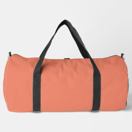 Bolsa Duffel Salmon Grande Simple Impreso D.Bags