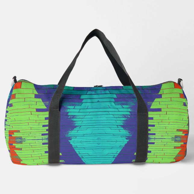 Bolsa Duffel, un diseño multicolor clásico y elega (Anverso)