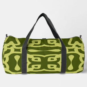 Bolsa Duffel, un elegante diseño verde clásico