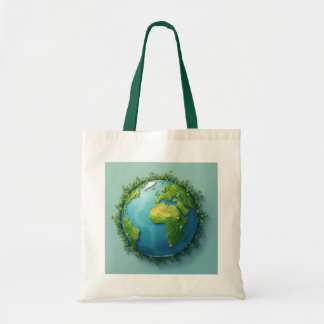 Bolsa ecológica de diseño terrestre