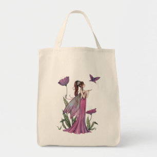Bolsa Ecológica de Tela con Arte de Hada de Amapol