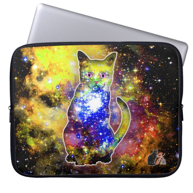 Bolsa electrónica beta para gato cósmico (Frente)