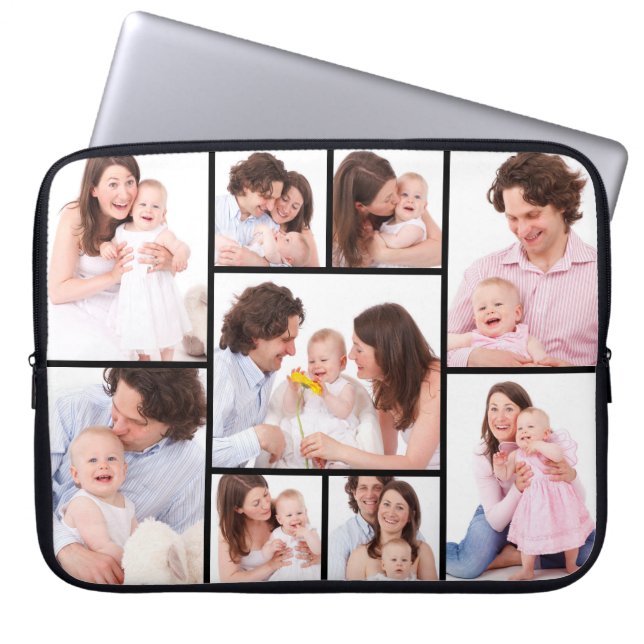 Bolsa electrónica de 9 Collages de fotos personali (Frente)