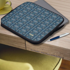 Bolsa electrónica de banda azul del poeta Adiela A