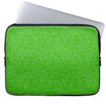 Bolsa electrónica de círculo verde