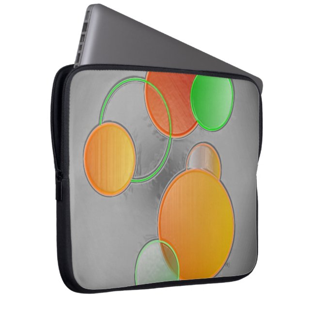 Bolsa electrónica de círculos 3D (Anverso derecho)