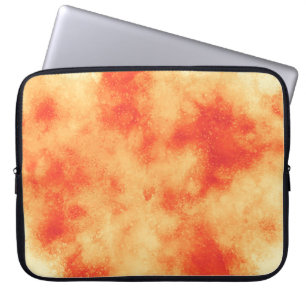 Bolsa electrónica de efecto de nube de naranja