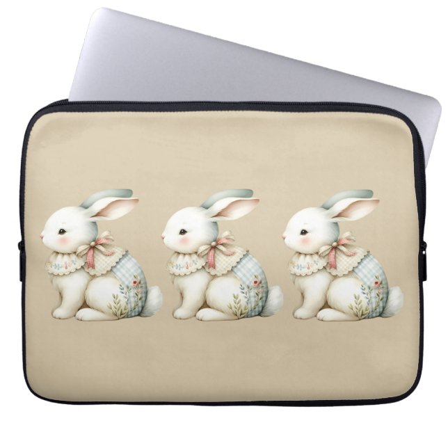Bolsa electrónica de encanto de conejito Cottageco (Frente)