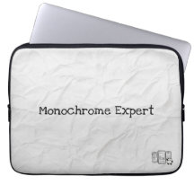 Bolsa electrónica de expertos monocroma