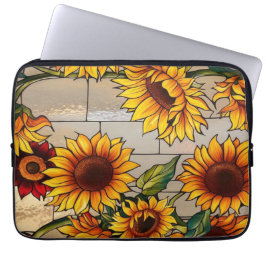 Bolsa electrónica de girasol rústico