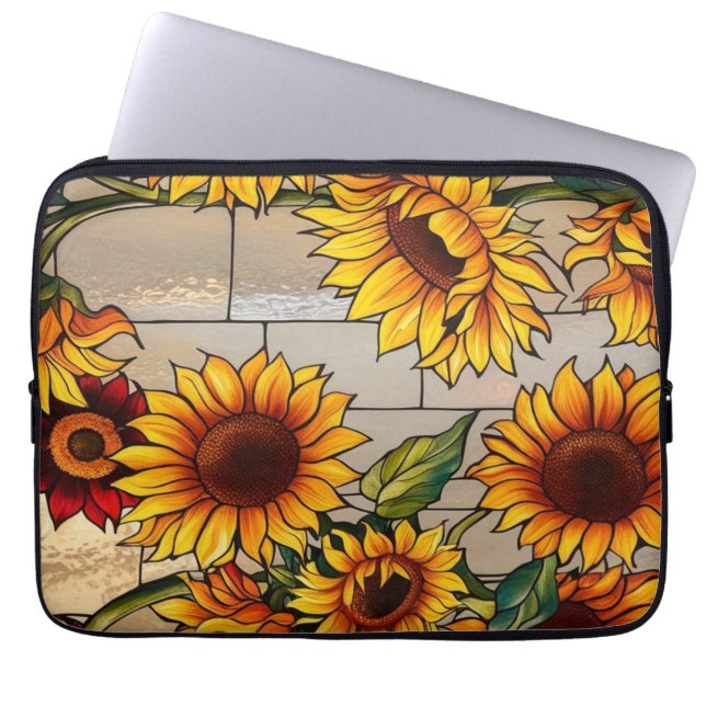 Bolsa electrónica de girasol rústico (Frente)