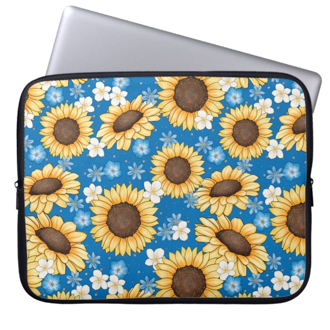 Bolsa electrónica de girasoles (Frente)
