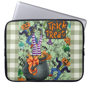 Bolsa electrónica de Halloween, truco o trato