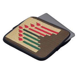 Bolsa electrónica de impresión crochet de artista 