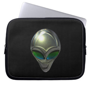 Bolsa electrónica de la cabeza metalizado Alien 02