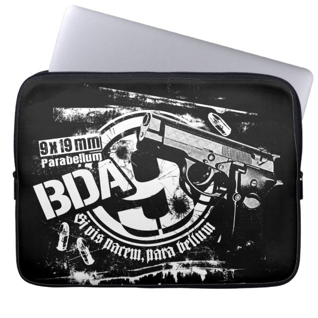 Bolsa electrónica de la funda de la computadora BD (Frente)