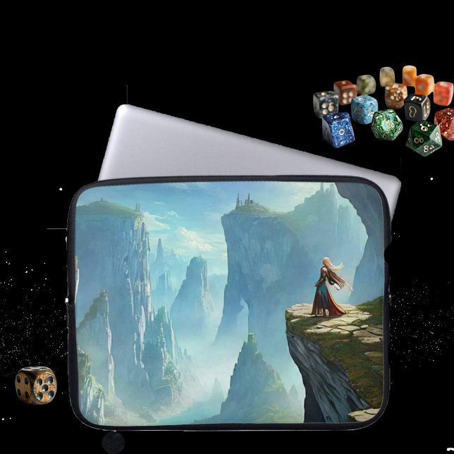 Bolsa electrónica de la mujer de montaña sin miedo (Subido por el creador)
