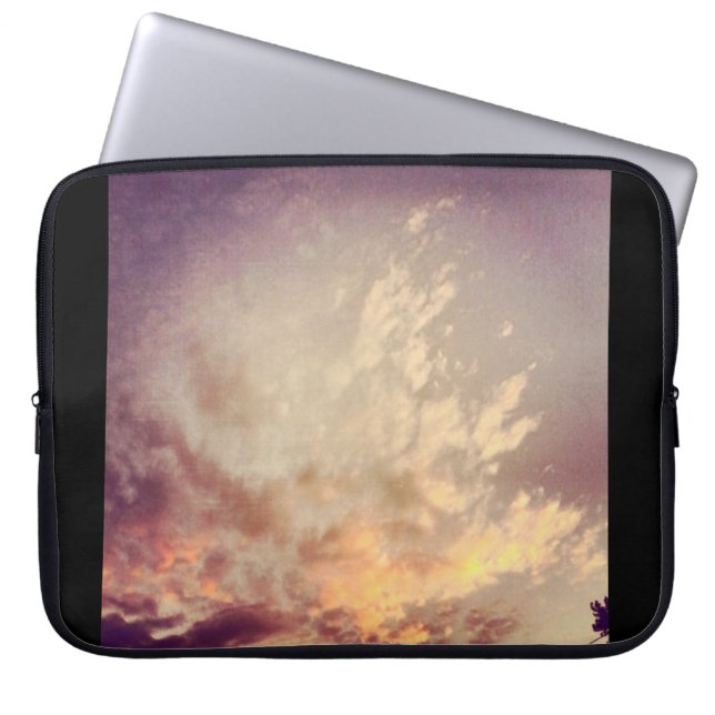 Bolsa electrónica de las nubes de sol celestiales (Frente)