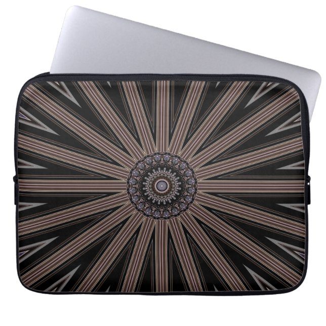 Bolsa electrónica de patrón de rueda Kaleidoscope  (Frente)