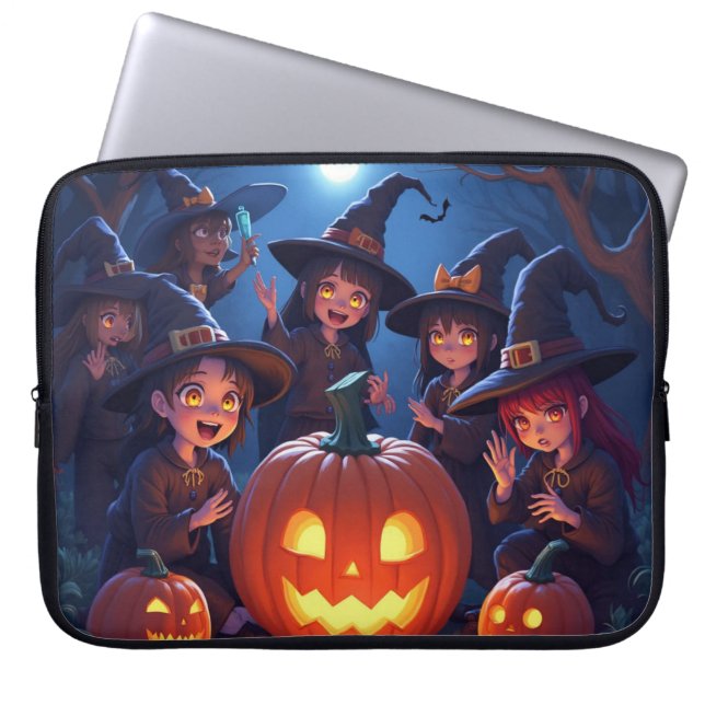 Bolsa electrónica de temas oscuros de Witch Hallow (Frente)
