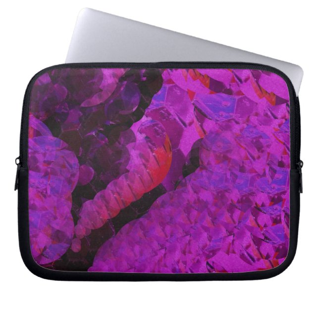 Bolsa electrónica de trazador morado (Frente)