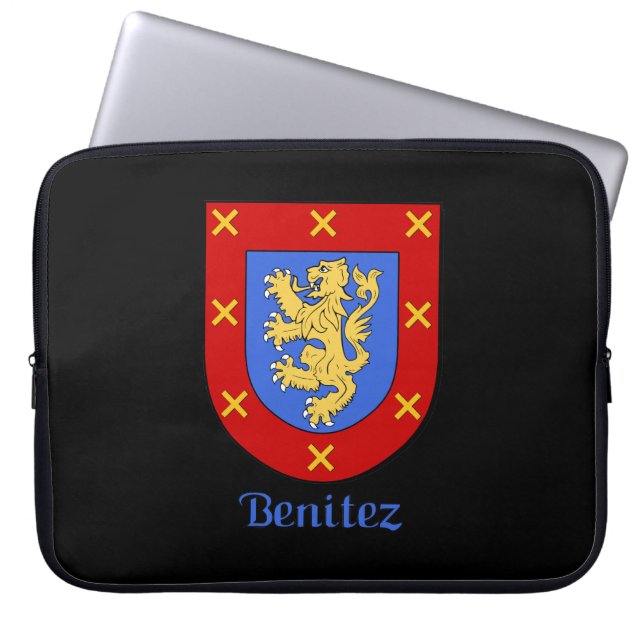 Bolsa electrónica del Escudo de la Familia Benitez (Frente)