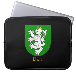 Bolsa electrónica del Escudo de la Familia Diaz