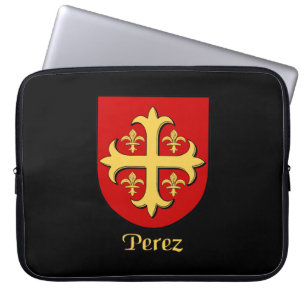 Bolsa electrónica del Escudo de la Familia Perez