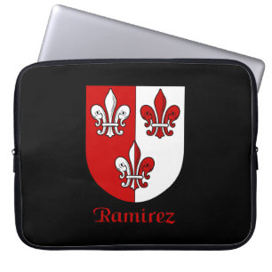 Bolsa electrónica del Escudo de la Familia Ramirez
