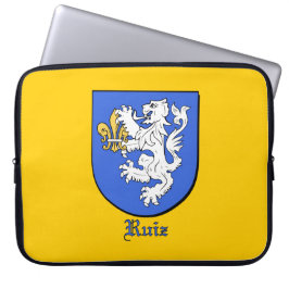 Bolsa electrónica del Escudo de la familia Ruiz